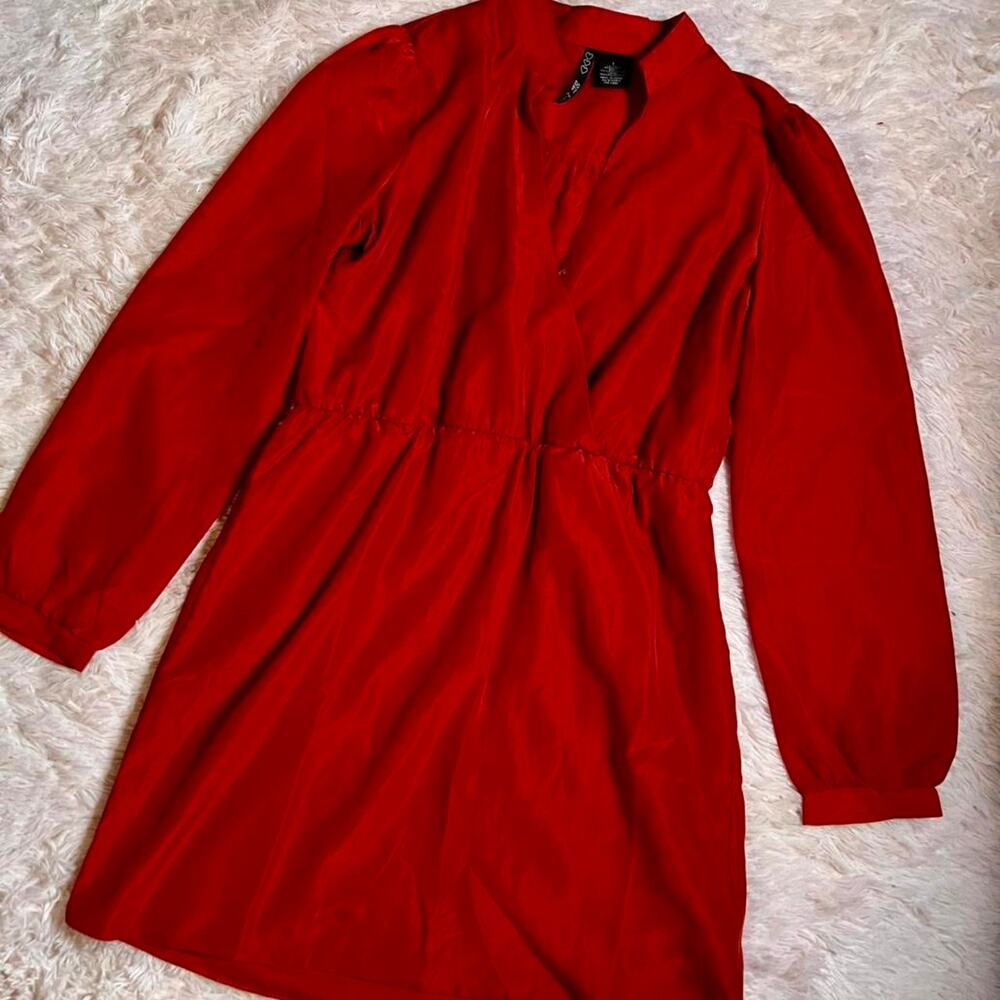 Red Hot Powerful Whimsygoth Witchy Fairy Grunge‎ Retro Flirty Pinup Mini Dress